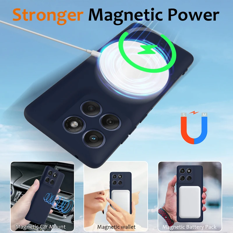 Premium Magnetic Phone Case - Sleek and Durable Protection Cover