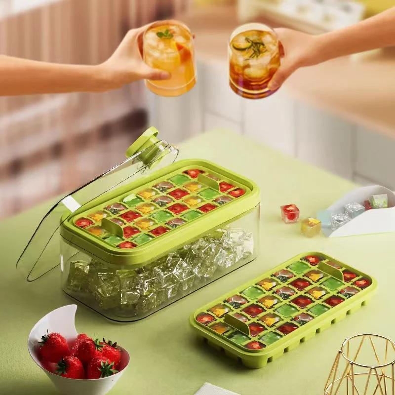 https://ae01.alicdn.com/kf/S1eaf891380924ff2999e6906e00daaf0M/Ice-Tray-Mold-with-Lid-Bin-Ice-Cube-Maker-for-Freezer-Container-Make-32-64-Mini.jpg