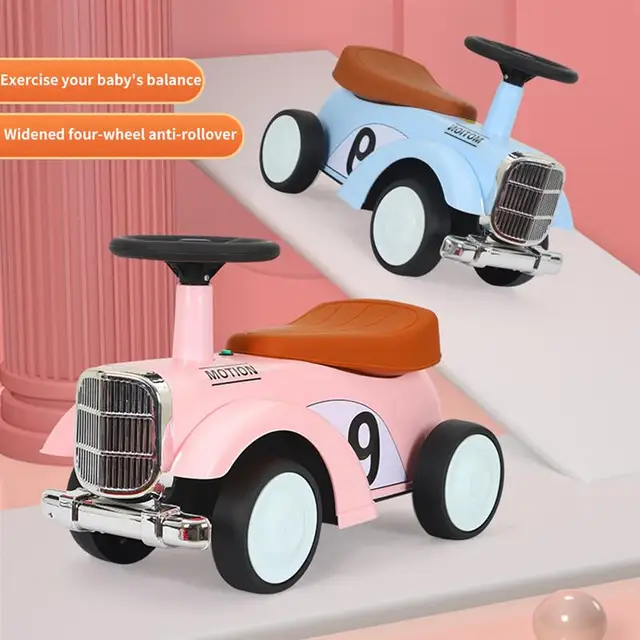 Children'S Toy Car Baby Walker Balance Car Scooter Universal Wheel Anti-Rollover 1-6 Year Old Kids'S Ride-On Toys Tricycles Gift 2