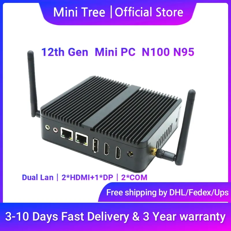 Intel N100 ミニPC ルーター N100ミニPC CPU Wifi Simカード5Gデュアルパワーファイアウォール