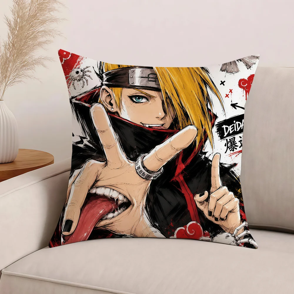 Anime Akatsuki Decorative Pillow Cover for Home and Office Spaces