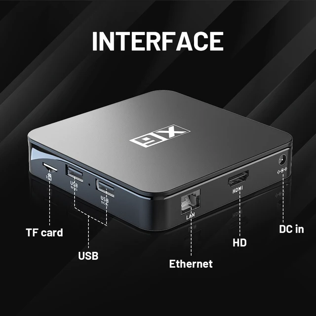  2023 Android 11.0 TV Box,2GB RAM+16GB ROM,Kinhank X6 Smart TV  Box with Netflix Google Dual Certified,Streaming Media Player,Ultra 4K  HDR,2.4+5G WiFi,BT 5.0,Dolby Audio,Google Assistant/Chromecast : Electronics