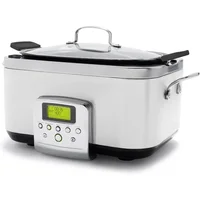 Slow Cooker 6QT, Dishwasher Safe Lid & Removable Crock, Elite 8 - in -1 Programmable Ceramic Nonstick Multi Electric Slow Cooker 1
