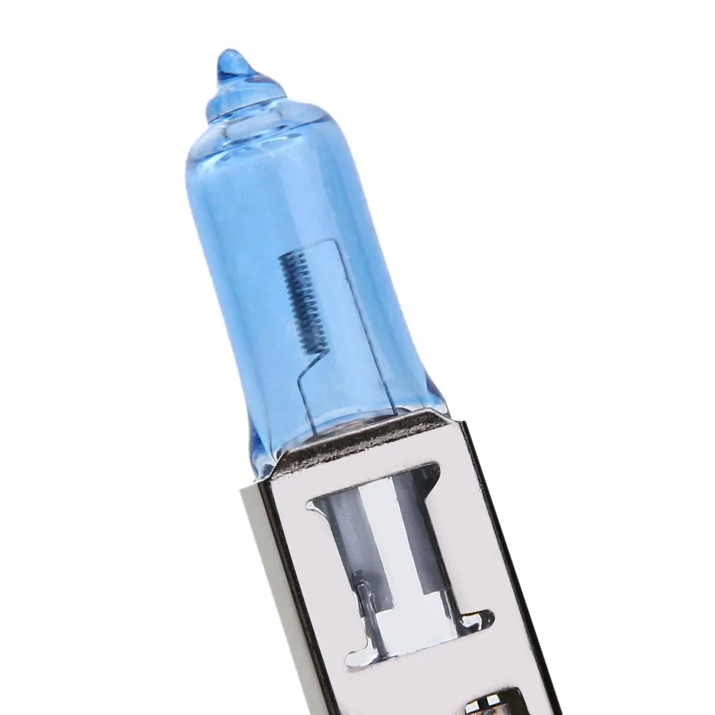 자동차 헤드램프 헤드라이트용 H1 12V 100W 블루 할로겐 크세논 전구 2개