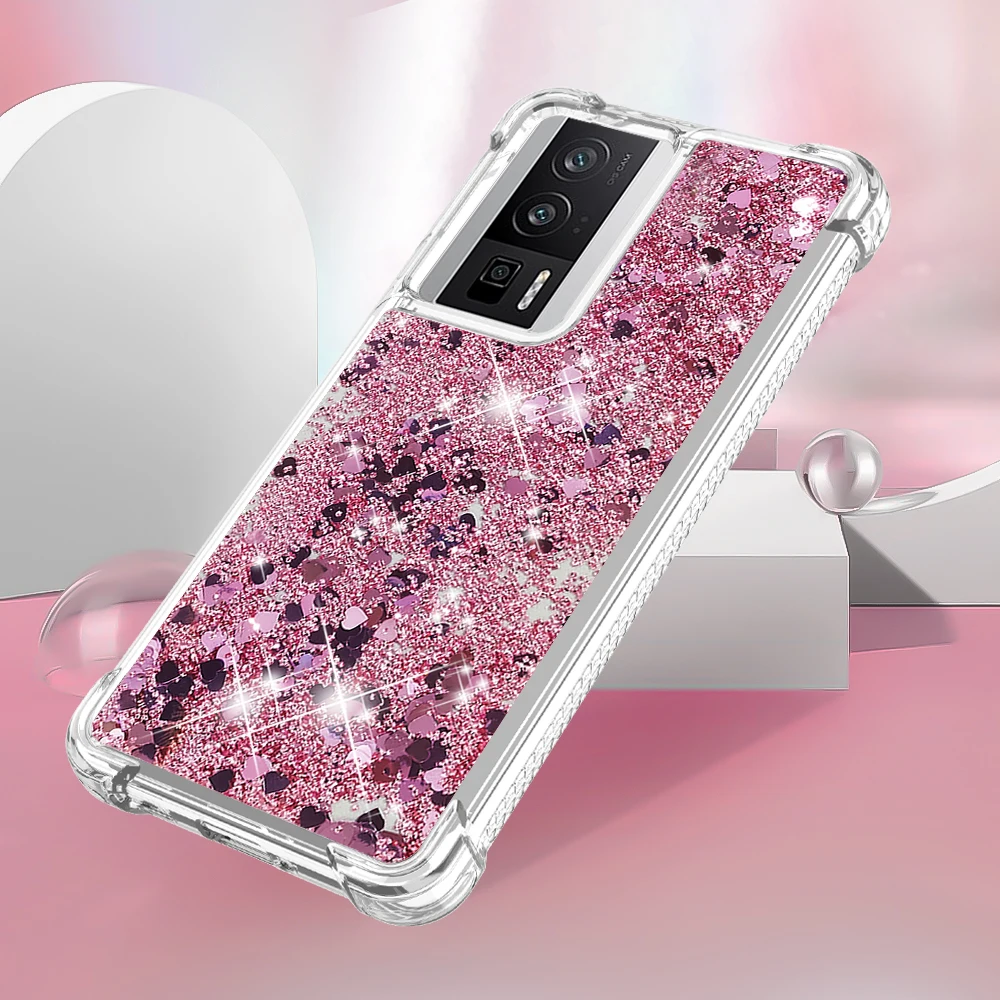Sparkling Liquid Quicksand Glitter Phone Case - Bright Dynamic Design for Xiaomi and POCO Models