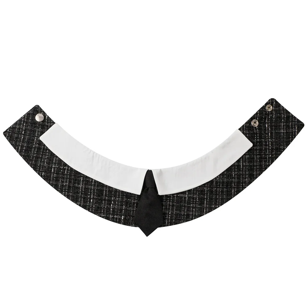 Title 14, Pet Bib Adjustable Striped Small Dog Bow Tie Bi...