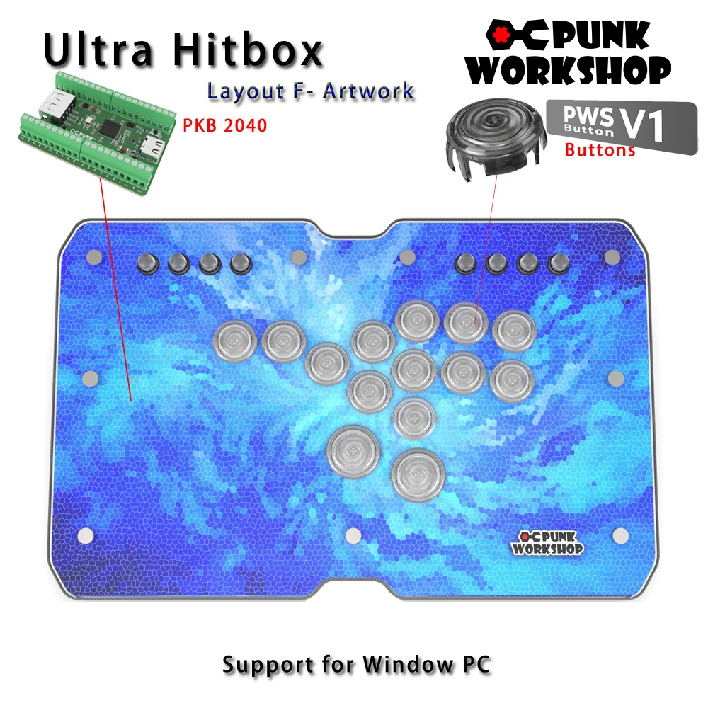 Hit Box レバーレス コントローラー PC Amazon.com: hitBOX PS4 & PC対応 レバーレスゲームコントローラー