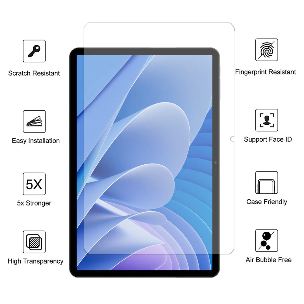 2PCS Glass film for Blackview Oscal Pad 15 10.36" 2023 tablet tempered glass  protective screen protector 4