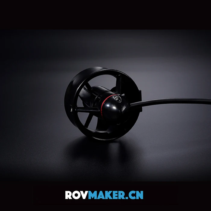 Hélice moteur RC haute performance sur fond noir, détails du matériau ABS+PC renforcé