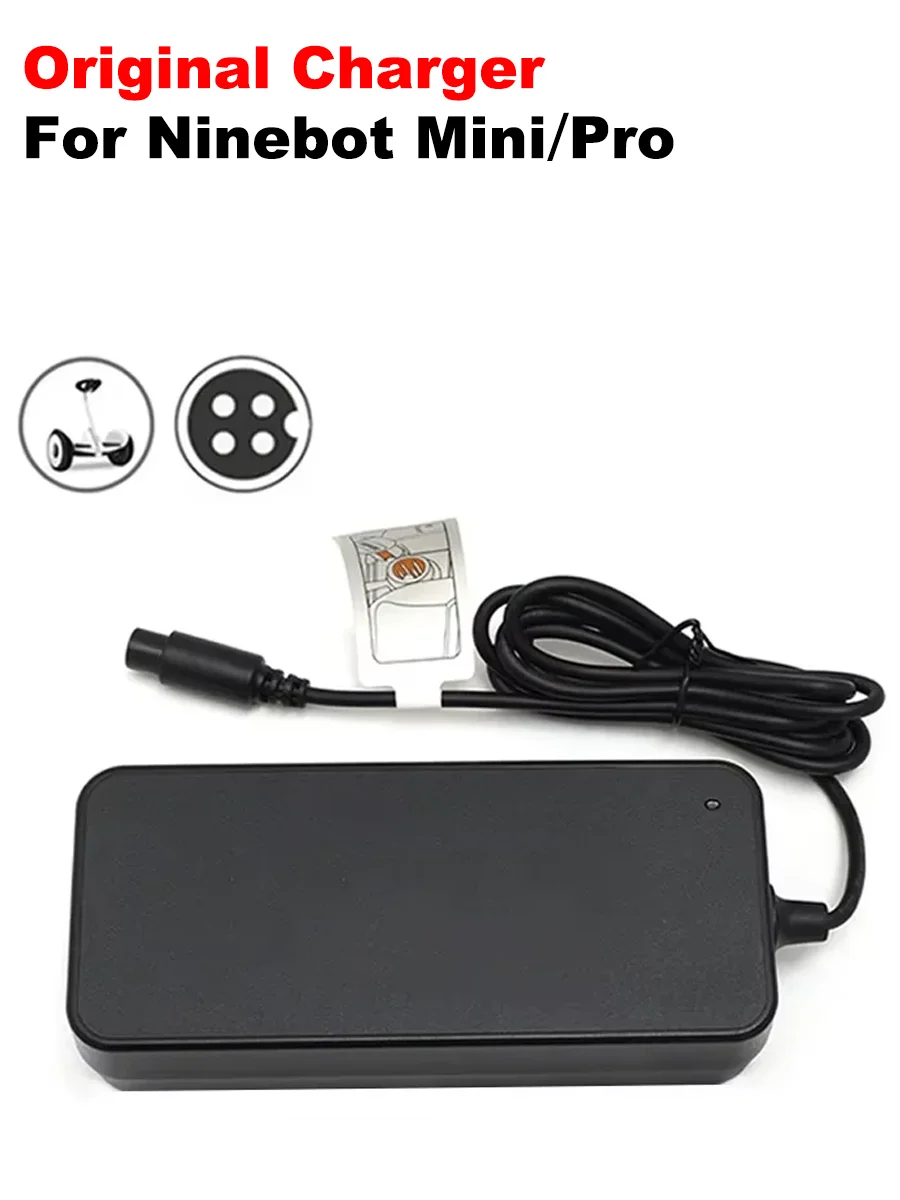 Go Kart Segway Mini Lite Charger 70W 63V 4-Pin Charger Replacement