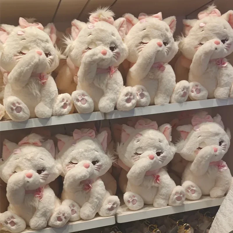 

Disney, Мари, коты, плюшевые куклы, аристокоты, мультфильм, сонное лицо, искусственная мягкая игрушка, кошка, куклы, детские игрушки, подарки для девочек
