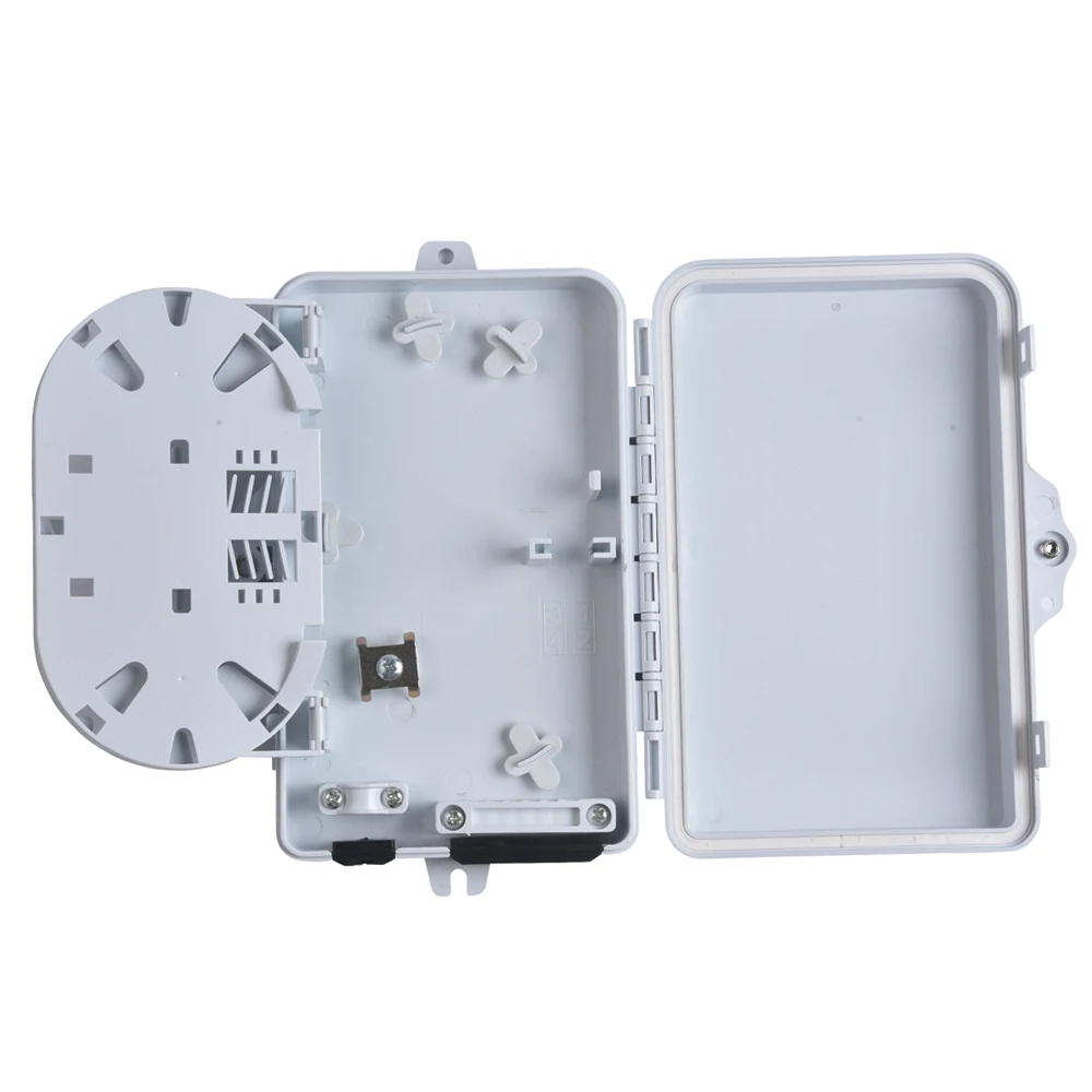 Fiber Optic Protection Box 2 core Optical Termination Box FTTH 4 Port 6 Port