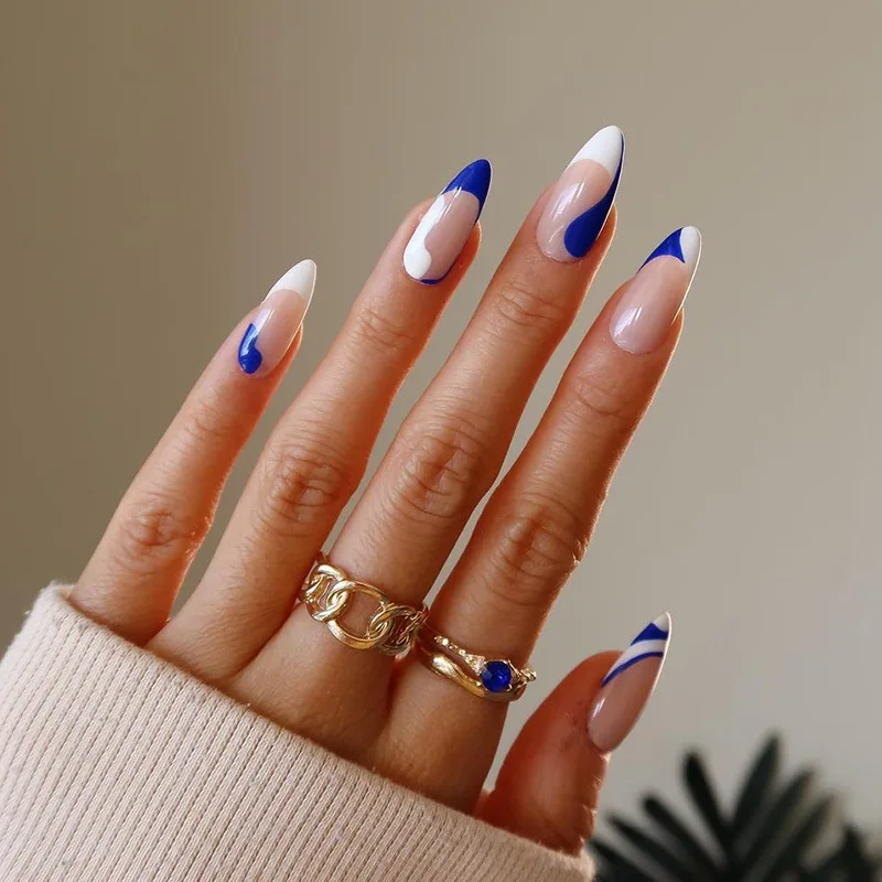 30 Colorful French Tip Nails Pep Up the Classic Look