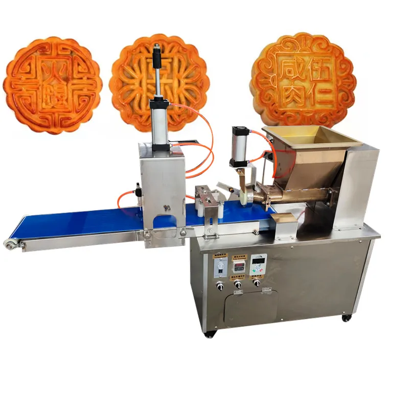 

Stainless steel mooncake molding maamoul stamping machine moon cake mold press machine