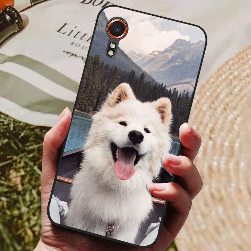 Fashion Painted TPU Silicone Phone Back Cover for Samsung XCover Series