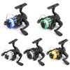 Portable Drag Fish Wheels Ultralight Fishing Reel Gear Ratio 5.2:1 Spinning Reel With 60m Fishing Line Angling Supplies 1