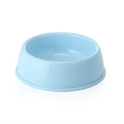 Durable Wheat Stalk Pet Feeding Bowl for Small to Medium Dogs and Cats (Blue)