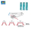 Hobby model building tools Model handle making bending tool 3/4/5mm For Assembling model DIY Retrofitting 5