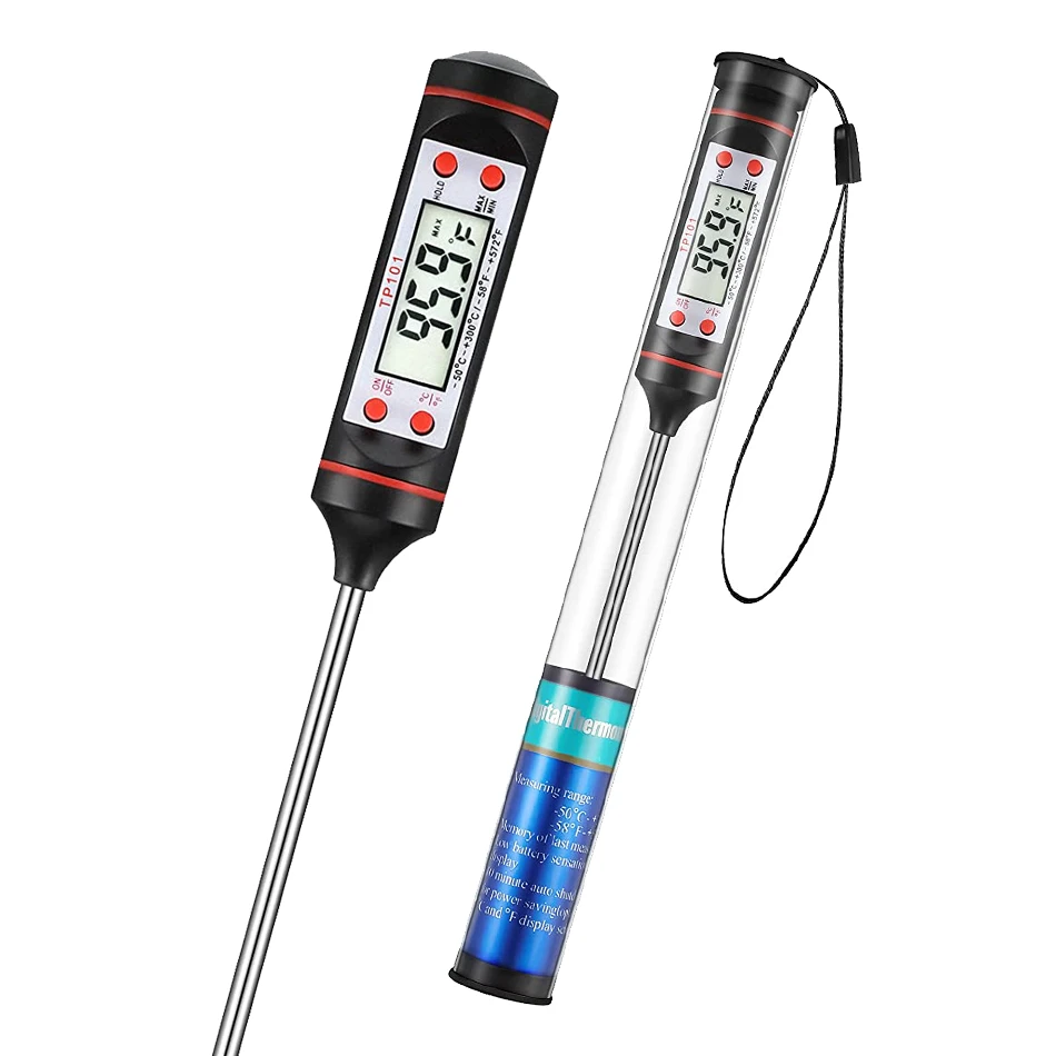 Kitchen Thermometer TP101 Digital Meat Thermometer Waterproof