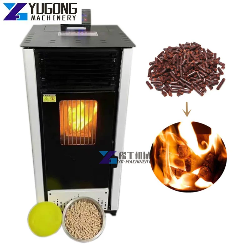 Temperature Control Automatic Feeding Wood Pellet Stove Estufas De Pellet  Heater Large Heat Output Sawdust Burning Stoves Price - AliExpress