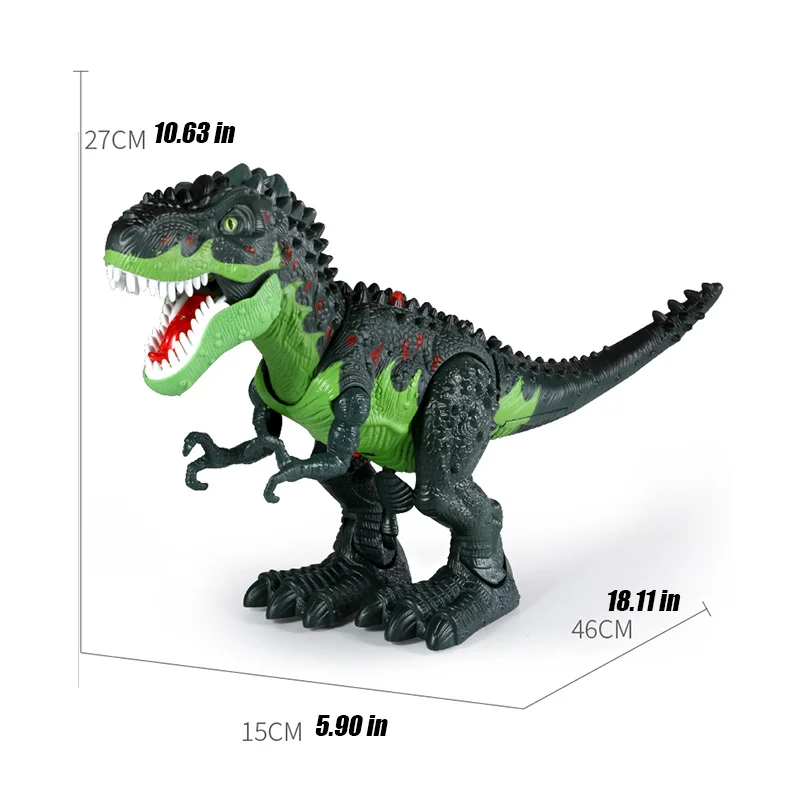 Boy Remote Control Dinosaur Toy Walk Sound Simulation RC Model Light Spray Education Game Children Toys For 3 Year Birthday Gift 6