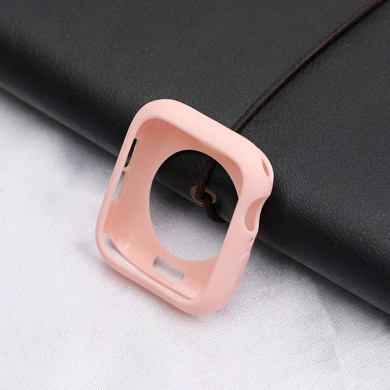 Premium Silicone Watch Case Bumper Protector Cover - Universal Fit for Various Sizes and Series