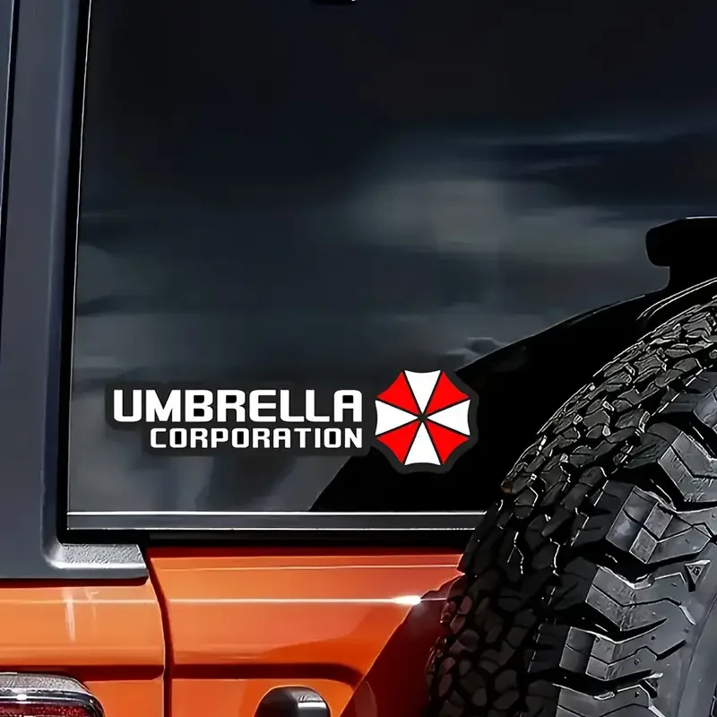 1PC Umbrella Corporation Vinyl Sticker Waterproof Decal for Scratch Cover & Decor on Cars Motorcycles Computers