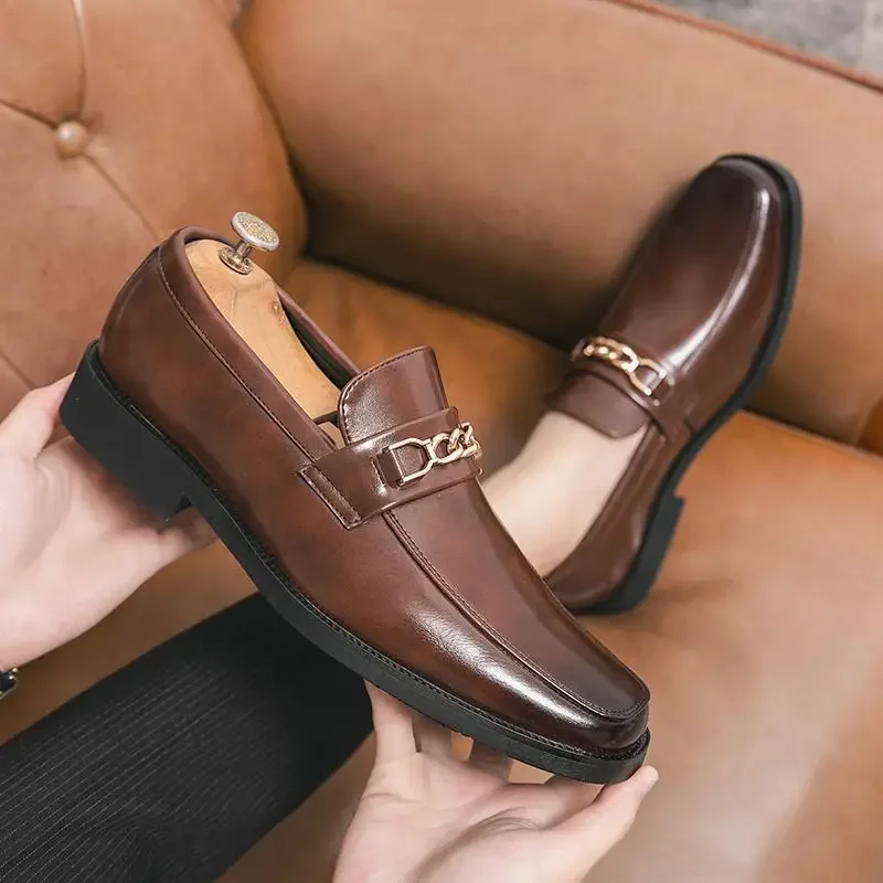 

Leather Shoes Men's Shoes Casual Fashion Shoes Labor Protection Work Board Business Dress Party Men's
