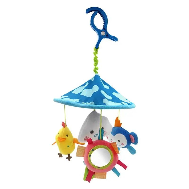 

Bassinet Mobile 360 Rotate Nursery Hangings Musical Toddler Mobile With Teether And Toy Pendants 360 Rotation Crib Mobile Bell