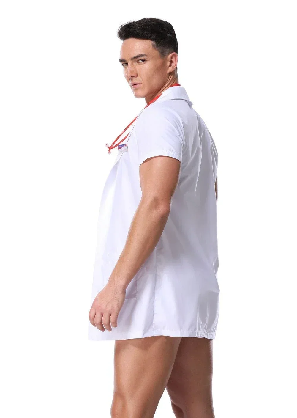 Men Lingerie Set Sexy Exotic Doctor Costume Role Play Uniform