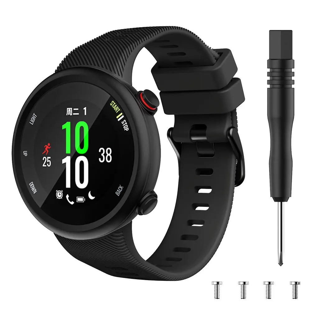 Silicone Smartwatch Protective Wristband Strap and Case Accessories