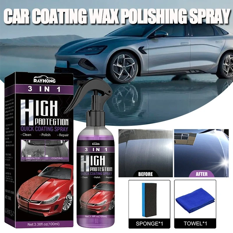 Ceramic Car Coating Spray for Protection and Polishing