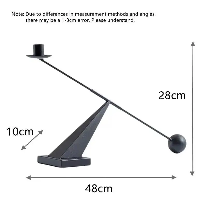 Indoor Unique Candle Holders Bedroom Industrial Modern Vintage Candle Stand Living Room Hotel Centre De Table Home Decoration