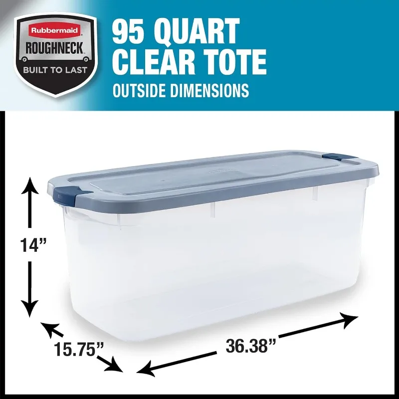 https://ae01.alicdn.com/kf/S1eb206a75fda442f9c8434d4edcdbf1e9/Rubbermaid-Roughneck-Clear-95-Qt-23-75-Gal-Storage-Containers-Pack-of-4-with-Latching-Grey.jpg