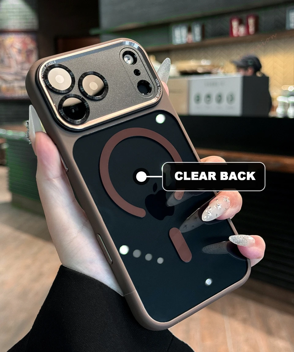 Magnetic Phone Case with Wireless Charging Protector Cover