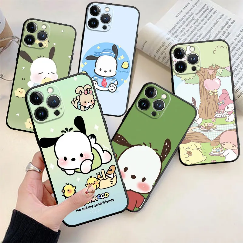 Cartoon Pochacco-S Per Iphone 7 6 6S Plus 5 5S Se2022 Se2020 Custodia In Silicone