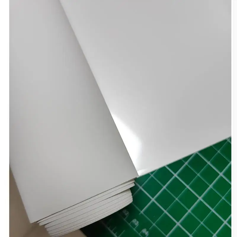 12in--60in x 50m Waterproof Matte PP Paper Sticker Roll For Pigment Inkjet Printer with Self Adhesive Printer Sticker Paper Printing Label Sticker