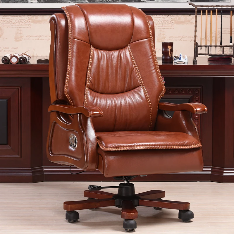 Cushion Stool Ergonomic Chair Playseat Rocking Floor Study Ergonomic Chair Swivel Leather Cadeiras Office Furniture LSL25XP
