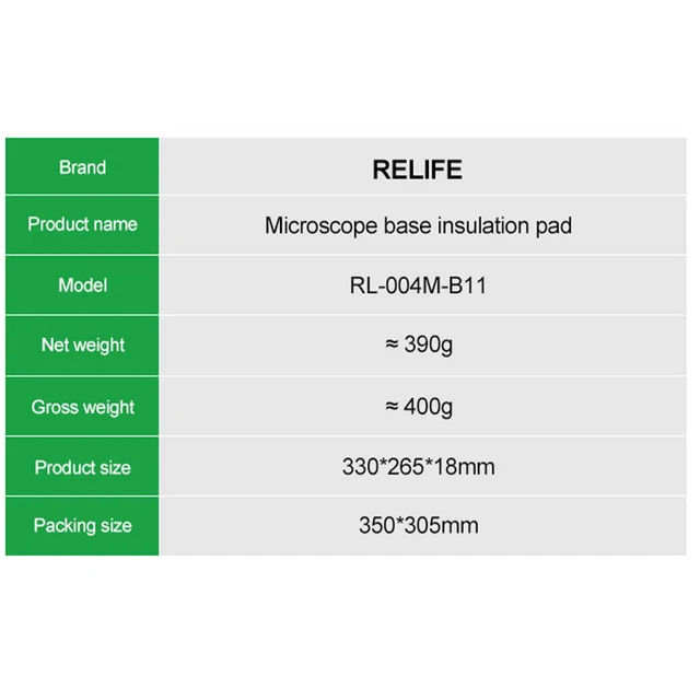 بادة ميكروسكوب سيليكون RELIFE RL-004M-B11 4