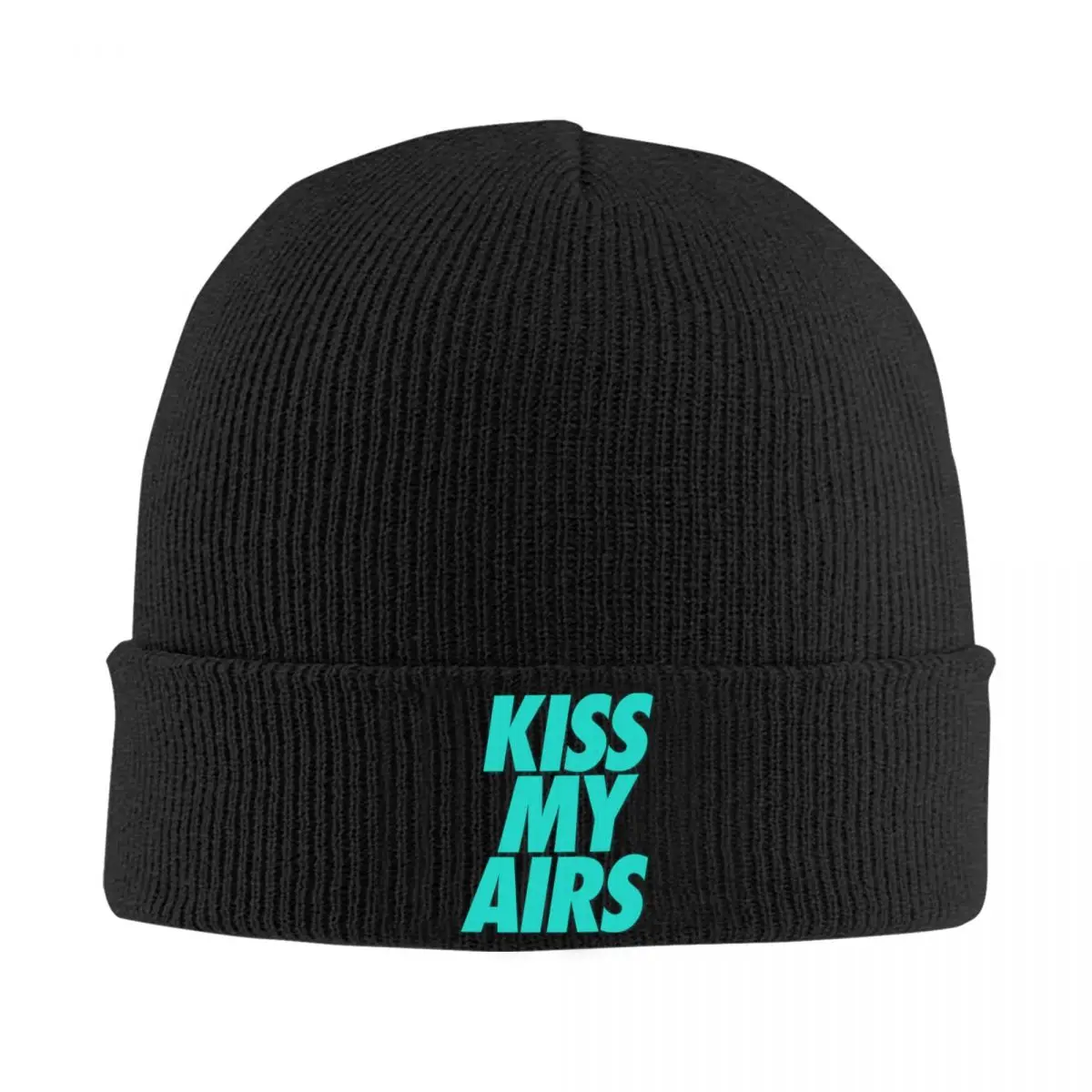 

Kiss My Airs Skullies Beanies Caps Unisex Winter Warm Knitting Hat Women Men Hip Hop Adult Bonnet Hats Outdoor Ski Cap