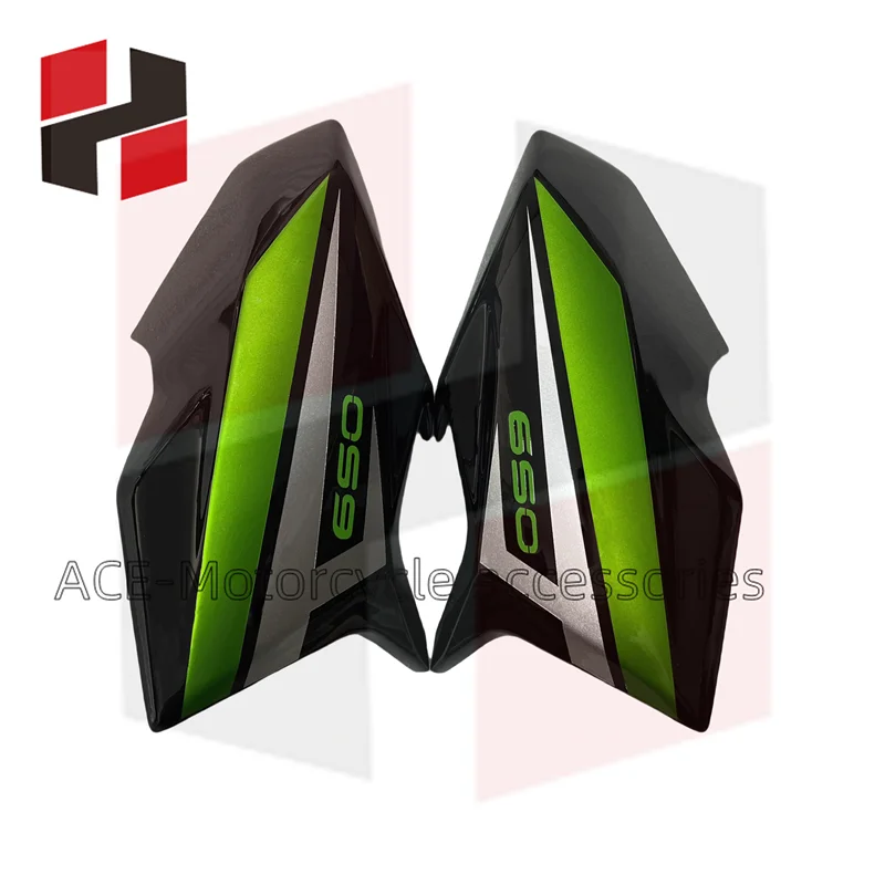 Front side cover fuel tank gas fairing panel cover side panel for Kawasaki z650 motorcycle fairing