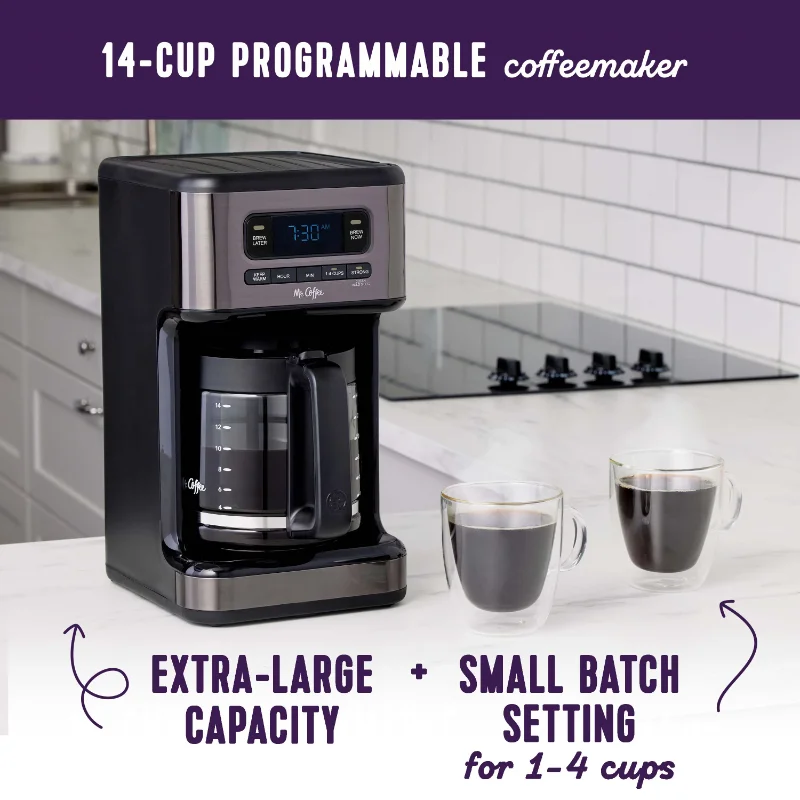 12 Cup Programmable Coffee Maker with Small Batch Setting - Model