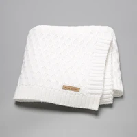 Super Soft Baby Blankets Newborn Infant Kids Boy Girl Stroller Swaddle Wrap Mats Lightweight Knit Toddler Throw Receiving Quilts 1