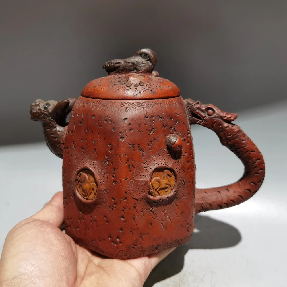 

Chinese Yixing Zisha Clay Teapot Gongchun Pot Shi Dabin 450ml