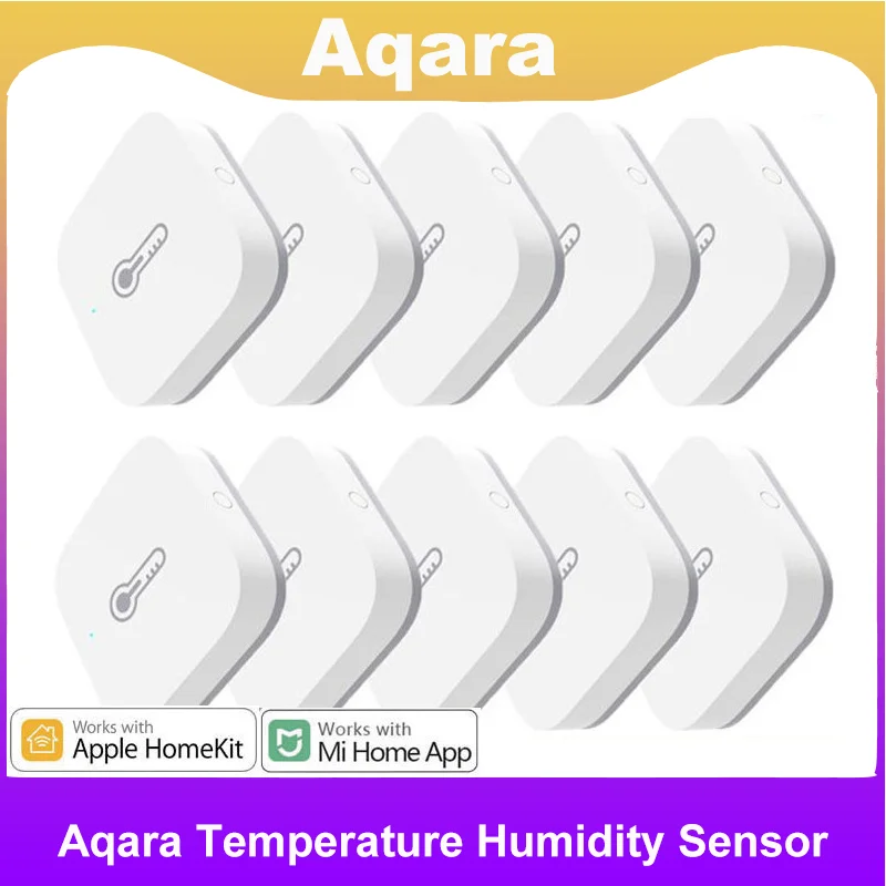 

Aqara Mijia Qingping Temperature Humidity Sensor Smart Air Pressure Environment Control Zigbee Smart Home For Xiaomi APP Mi Home