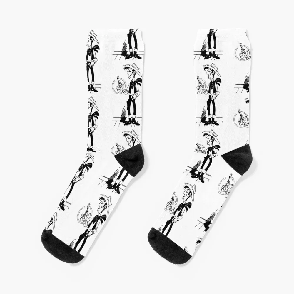 

Lucky Luke Socks ankle Children's Luxury Woman Socks Men's