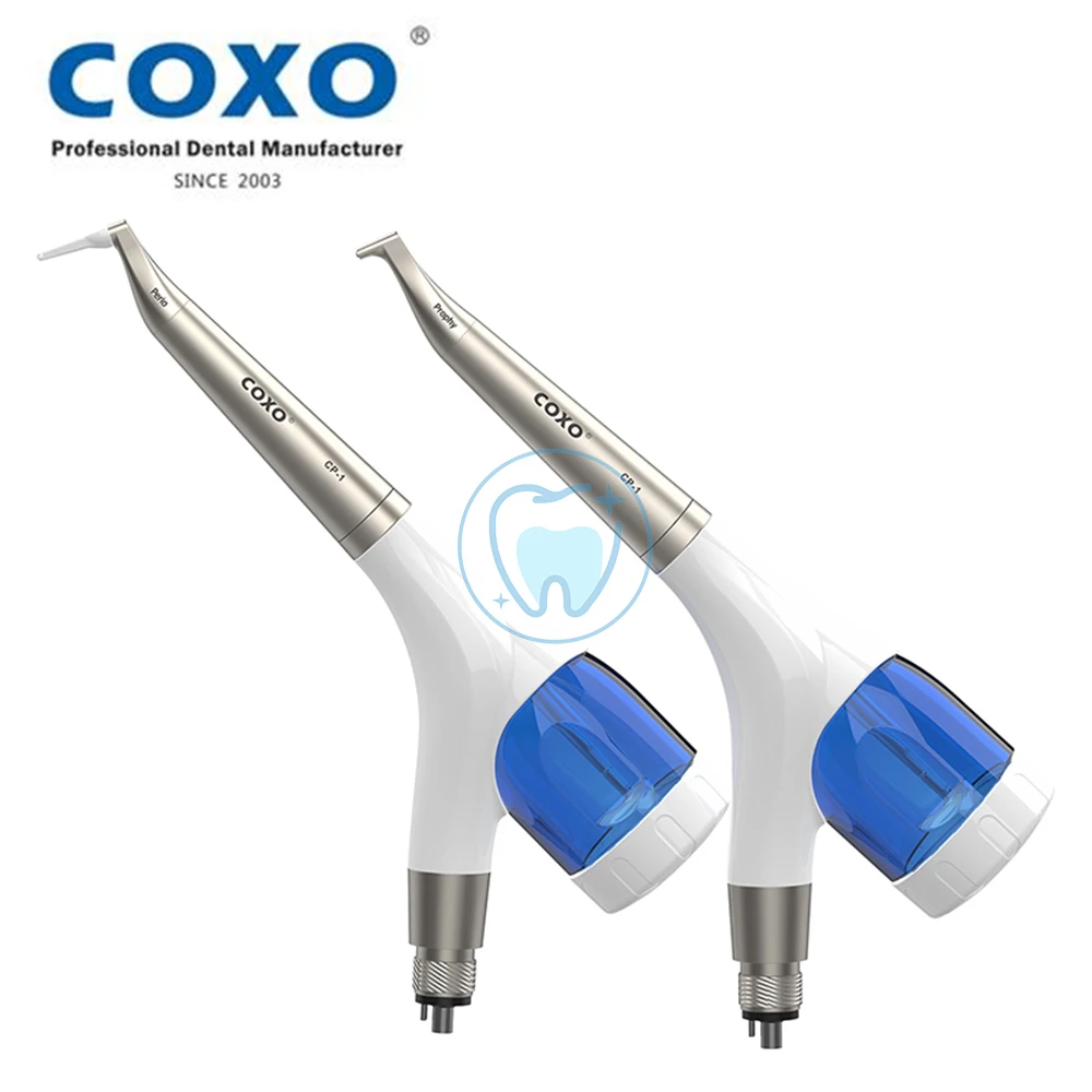 

Dental Air Polisher COXO CP-1 Teeth Polishing Sandblaster Dental Sandblasting Machine Tooth Cleaning Prophy Polishing Tool