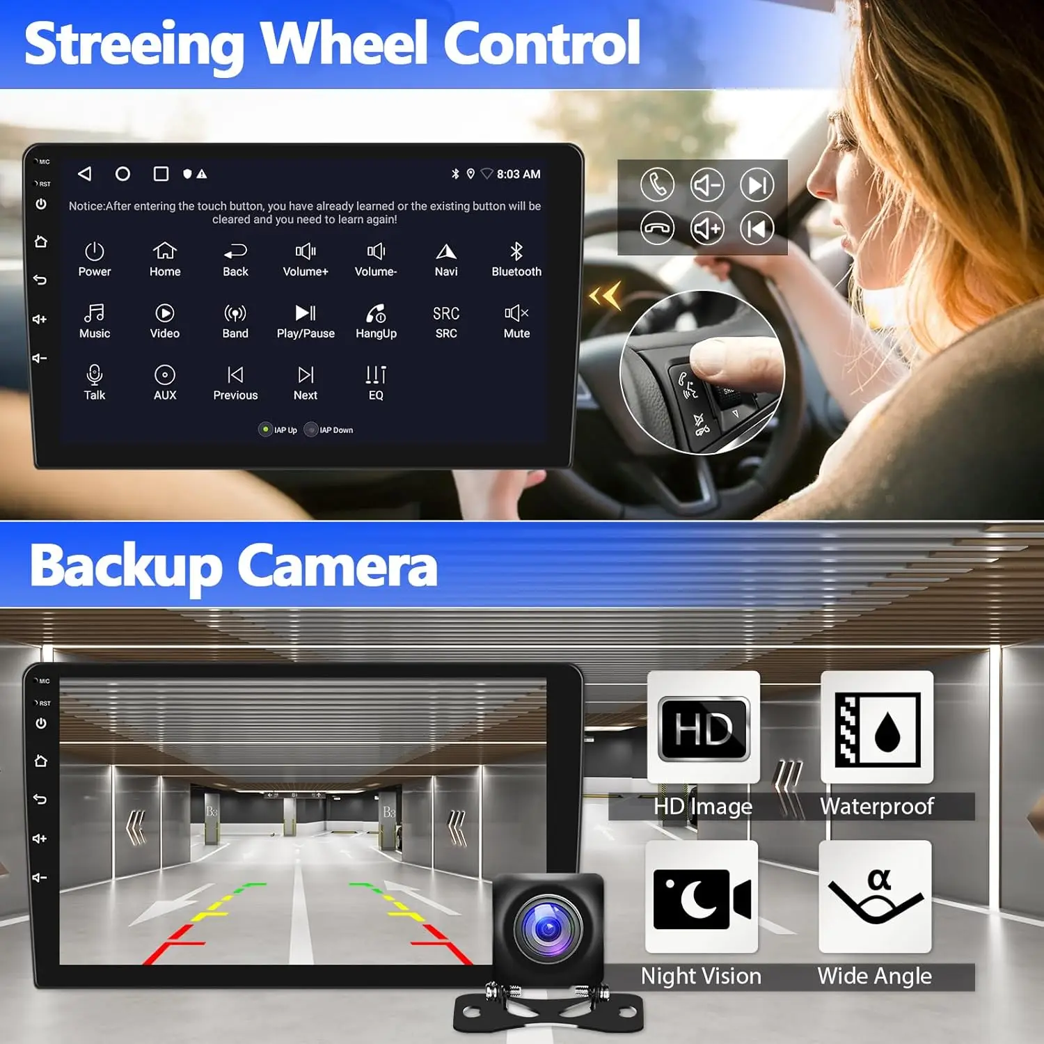 Car Radio for Porsche Cayenne with Carplay Android Auto Bluetooth