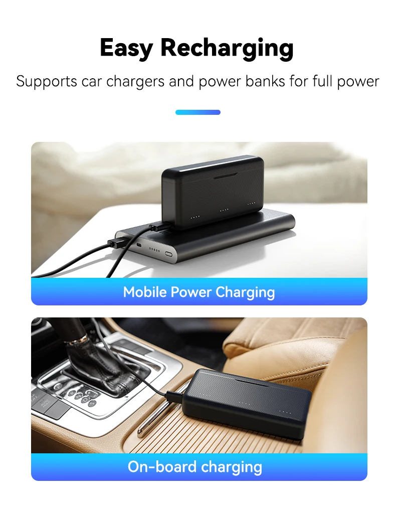 Description Picture 6 of itemTELESIN Fast Charging Box for DJI OSMO Action 5 4 3 TF Cards Storage Type-C Fast Battery Charger Action Camera Accessories