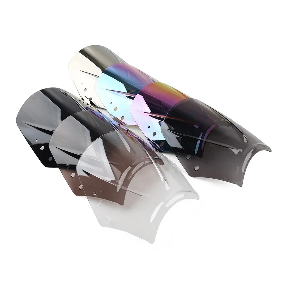 Motorcycle screen Double Bubble Windshield Deflector Protector WindScreen Universal For Harley Yamaha BMW Honda For Suzuki etc.